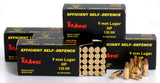 TULA 200 RNDS 9 MM HP LUGER 135 GR BJB BRASS CASE HOLLOW POINT